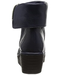 Bottes bleu marine Fly London