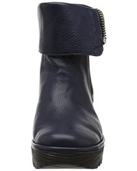 Bottes bleu marine Fly London