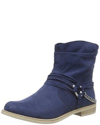 Bottes bleu marine Marco Tozzi