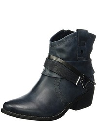 Bottes bleu marine Marco Tozzi