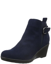 Bottes bleu marine Marco Tozzi