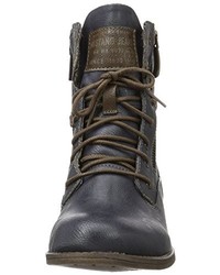 Bottes bleu marine Mustang