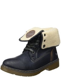 Bottes bleu marine Mustang