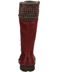 Bottes bordeaux camel active