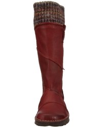 Bottes bordeaux camel active