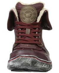 Bottes bordeaux Mustang