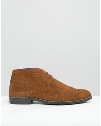 Bottes brogue marron clair Red Tape