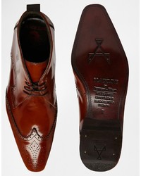 Bottes brogue marron Jeffery West