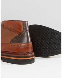 Bottes brogue marron Ted Baker