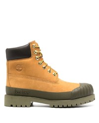 Bottes d'hiver en cuir tabac Timberland