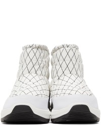 Bottes d'hiver en toile blanches Suicoke