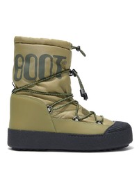 Bottes d'hiver imprimées olive