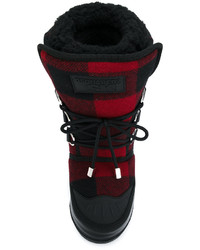 Bottes d'hiver noires Dsquared2