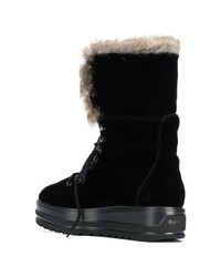 Bottes d'hiver noires Baldinini