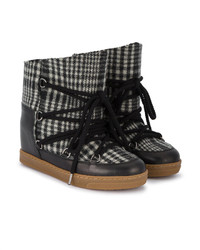 Bottes d'hiver noires Isabel Marant