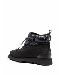 Bottes d'hiver noires Moncler