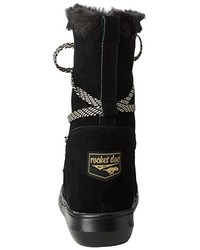 Bottes d'hiver noires Rocket Dog