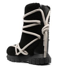 Bottes d'hiver noires Rick Owens