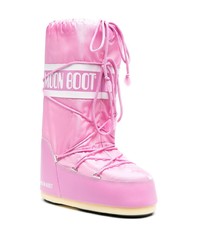 Bottes d'hiver roses Moon Boot