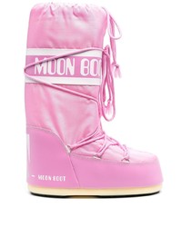 Bottes d'hiver roses Moon Boot