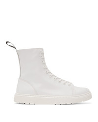 Bottes de loisirs blanches et noires