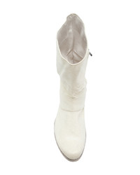 Bottes de loisirs en cuir blanches Individual Sentiments