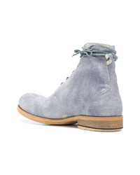 Bottes de loisirs en cuir bleu clair Individual Sentiments