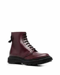 Bottes de loisirs en cuir bordeaux Adieu Paris