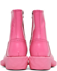 Bottes de loisirs en cuir fuchsia CamperLab