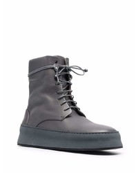 Bottes de loisirs en cuir gris foncé Marsèll