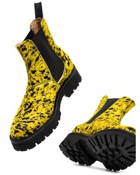 Bottes de loisirs en cuir jaunes Grenson