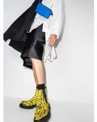 Bottes de loisirs en cuir jaunes Grenson