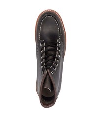 Bottes de loisirs en cuir marron foncé Red Wing Shoes