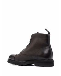 Bottes de loisirs en cuir marron foncé Doucal's