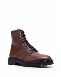 Bottes de loisirs en cuir marron foncé IRO