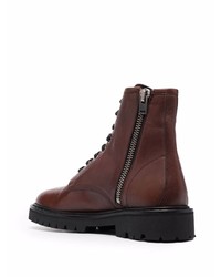 Bottes de loisirs en cuir marron foncé IRO