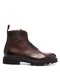 Bottes de loisirs en cuir marron foncé Doucal's