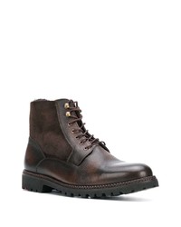 Bottes de loisirs en cuir marron foncé Lloyd