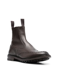 Bottes de loisirs en cuir marron foncé Tricker's