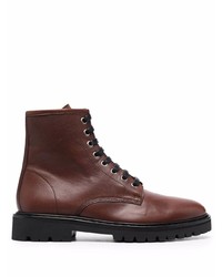 Bottes de loisirs en cuir marron foncé IRO