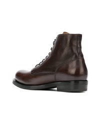 Bottes de loisirs en cuir marron foncé Buttero