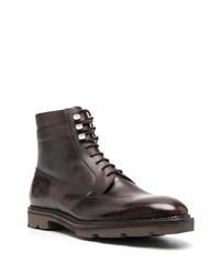 Bottes de loisirs en cuir marron foncé John Lobb