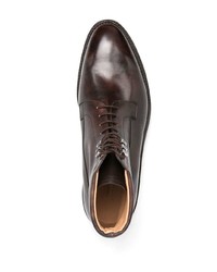 Bottes de loisirs en cuir marron foncé John Lobb