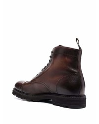 Bottes de loisirs en cuir marron foncé Doucal's