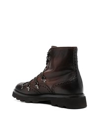 Bottes de loisirs en cuir marron foncé Doucal's