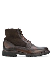 Bottes de loisirs en cuir marron foncé Lloyd