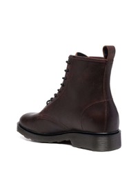 Bottes de loisirs en cuir marron foncé Cult