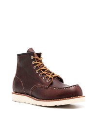 Bottes de loisirs en cuir marron foncé Red Wing Shoes