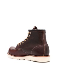 Bottes de loisirs en cuir marron foncé Red Wing Shoes