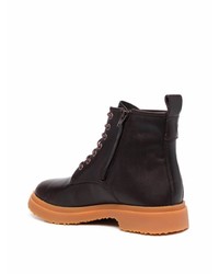 Bottes de loisirs en cuir marron foncé Camper